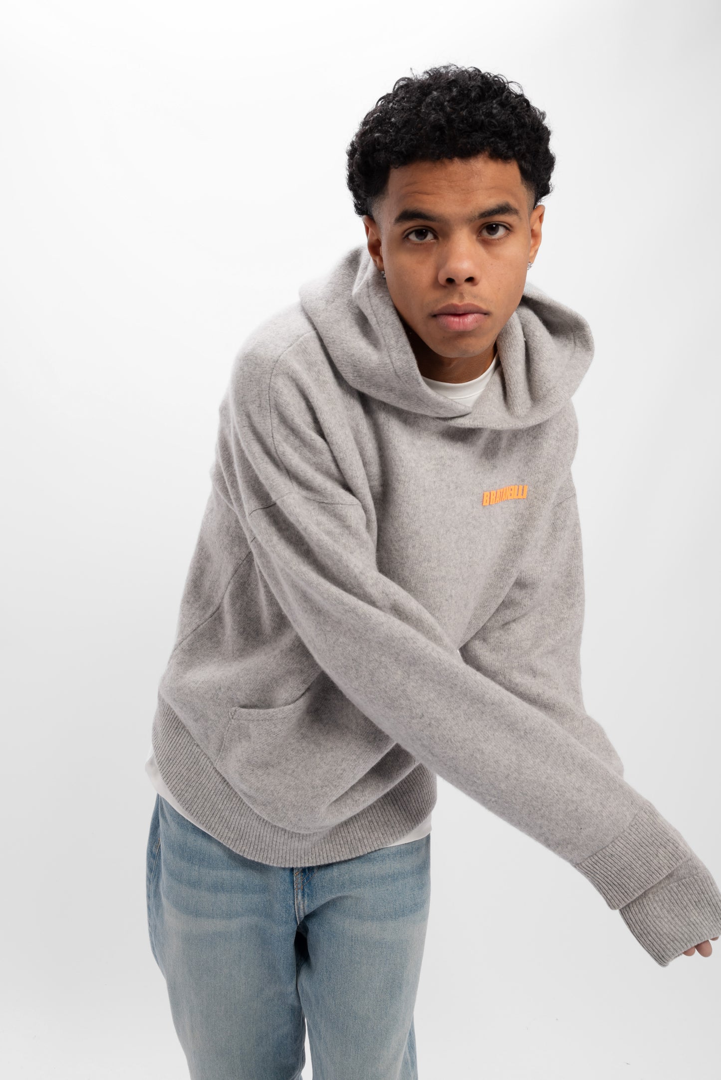 Cashmere Hoodie Oversized